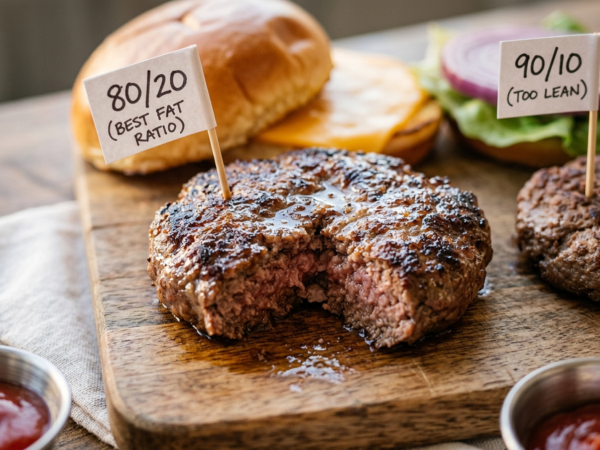 Best Fat Ratio for Burgers: The 70/30 vs 80/20 vs 90/10 Breakdown