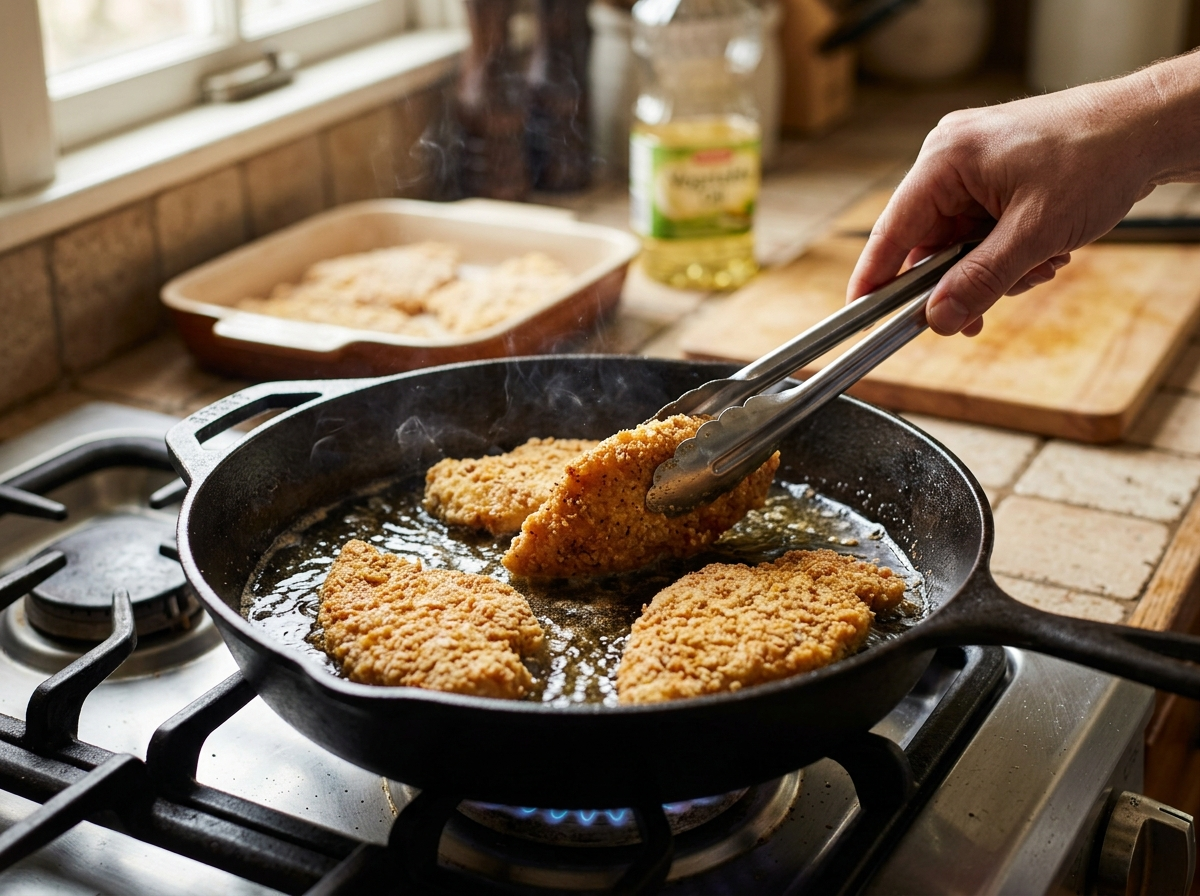 How to Fry at Home Without Deep Frying: Shallow Fry Method