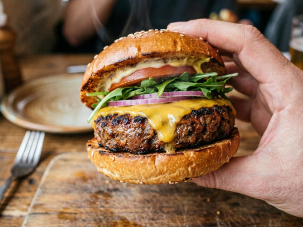 Meatless Burgers: Temperature Matters