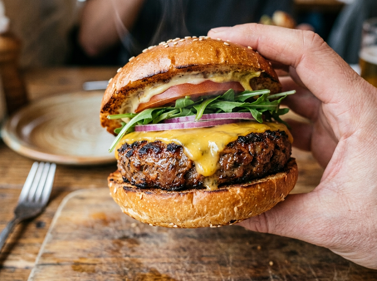 Meatless Burgers: Temperature Matters