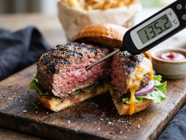 Medium Rare Burger Temperature: Exact Temps and Cook Times