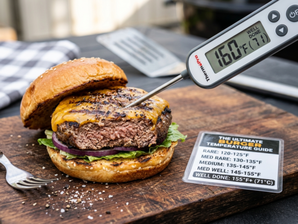 The Ultimate Burger Temperature Guide: Charts, Doneness and Cook Times