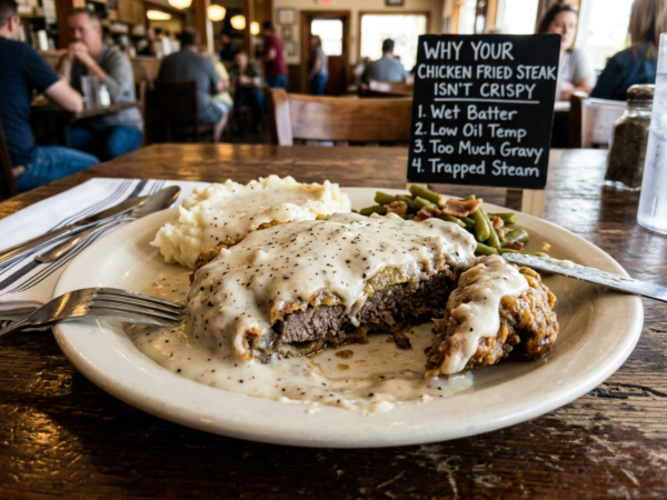 Why Your Chicken Fried Steak Isn't Crispy and How to Fix It