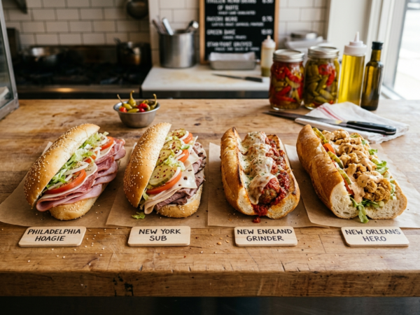 Hoagie vs Sub vs Grinder vs Hero What's the Difference