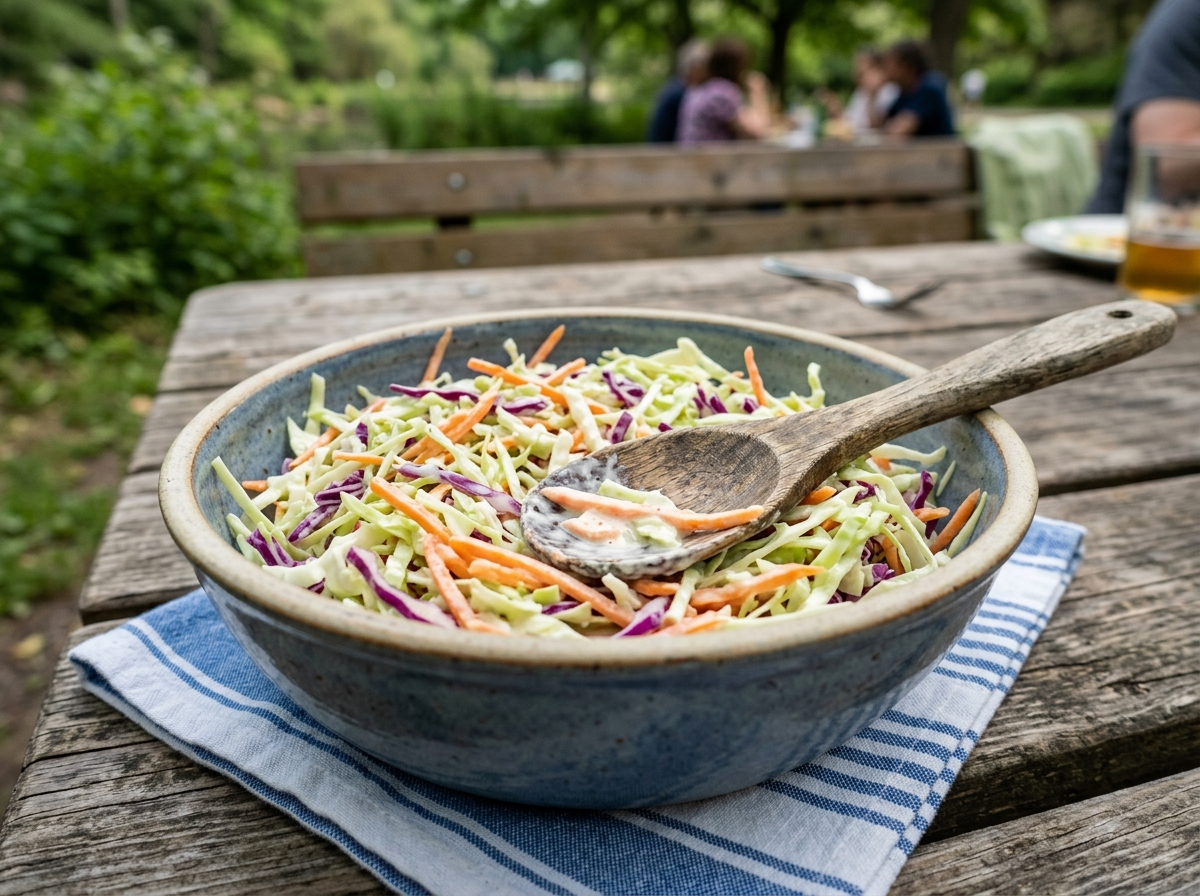 How to Make Coleslaw for Sandwiches