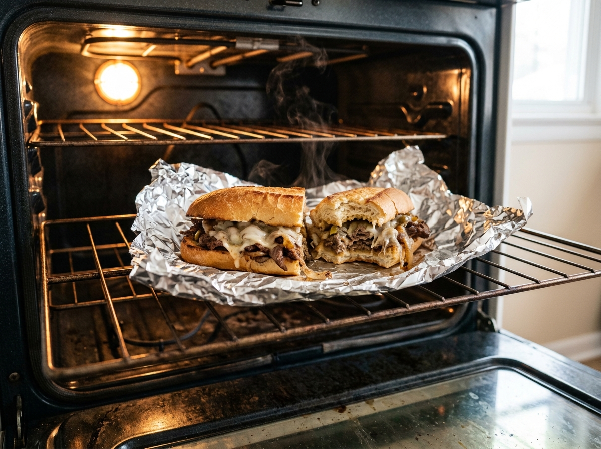 How to Reheat a Cheesesteak Without Drying It Out