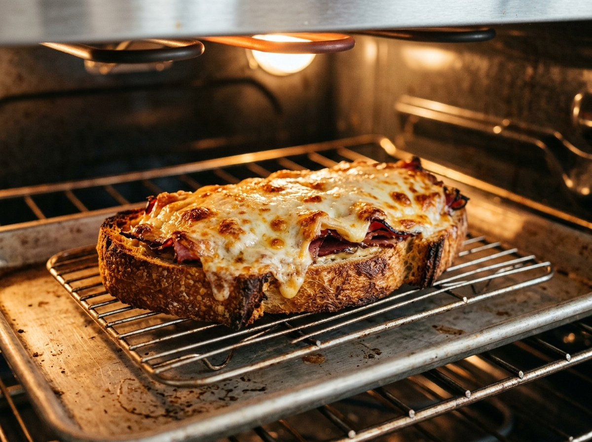 How to Toast a Sandwich in the Oven