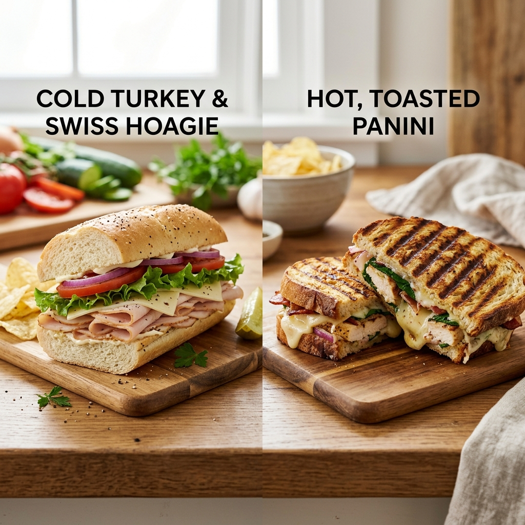 What Is the Difference Between a Hot and Cold Sandwich