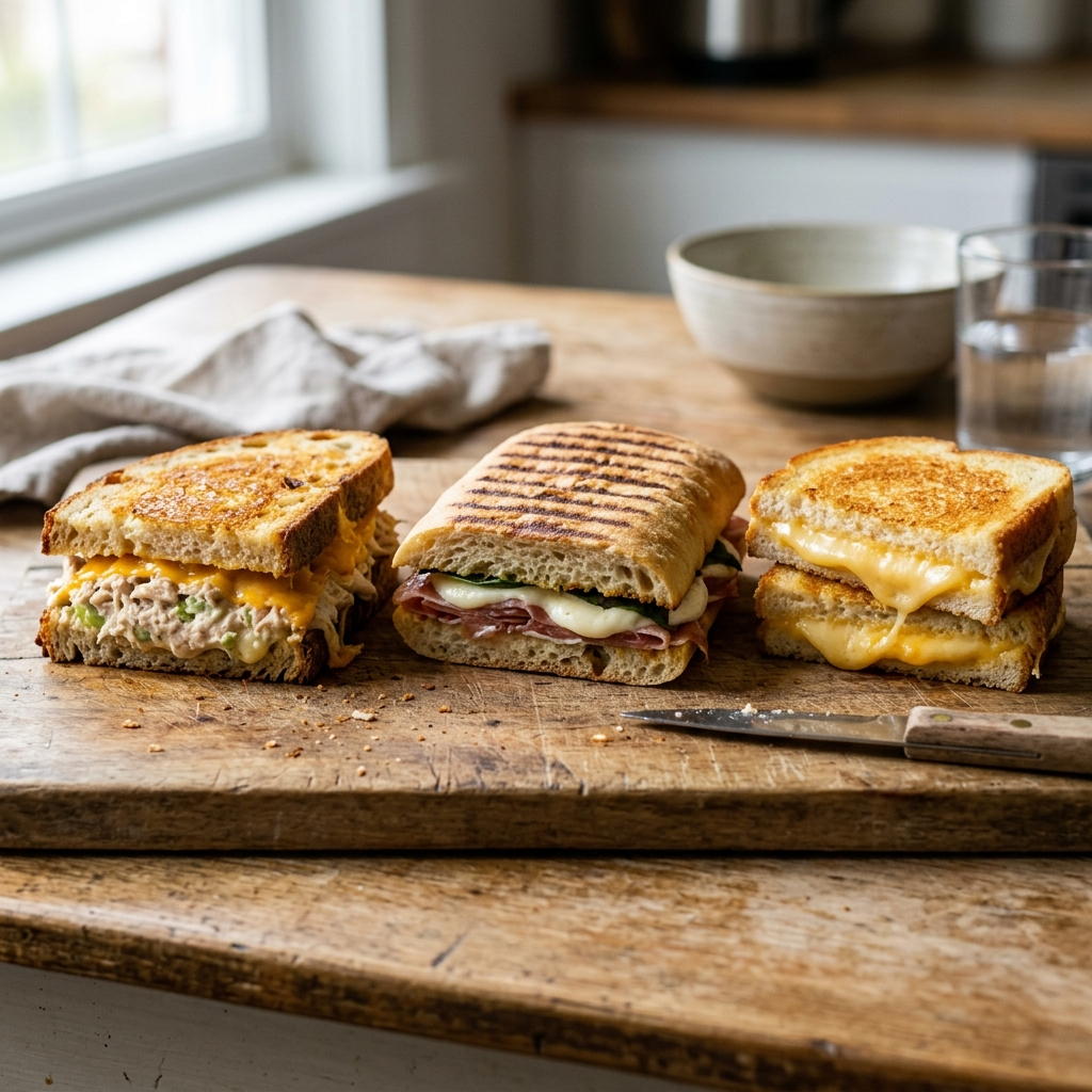 What Is the Difference Between a Melt a Panini and a Grilled Cheese